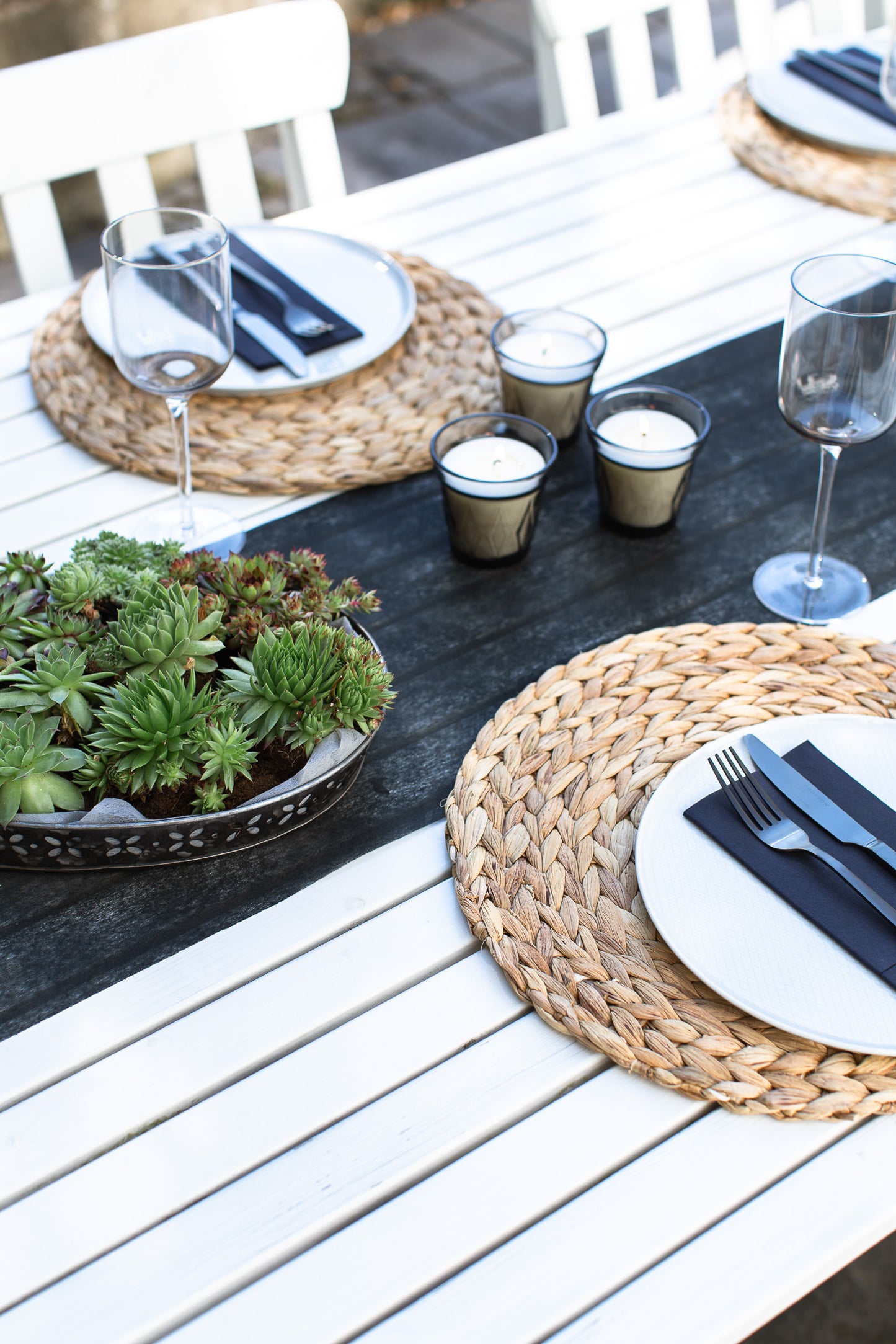 2. Wahl: Tischläufer Vlies Schwarz