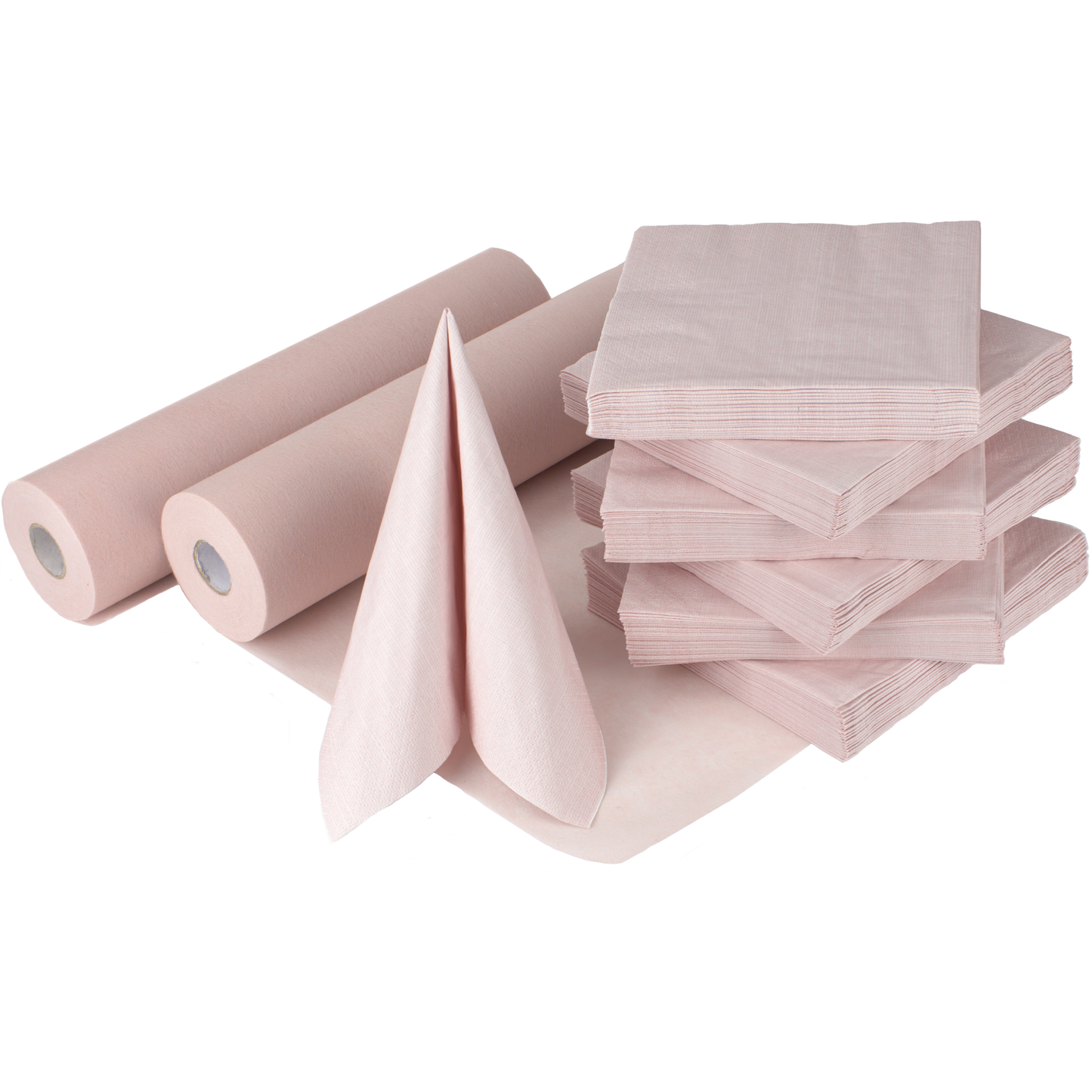 Tischdeko Set in Blush Rosé