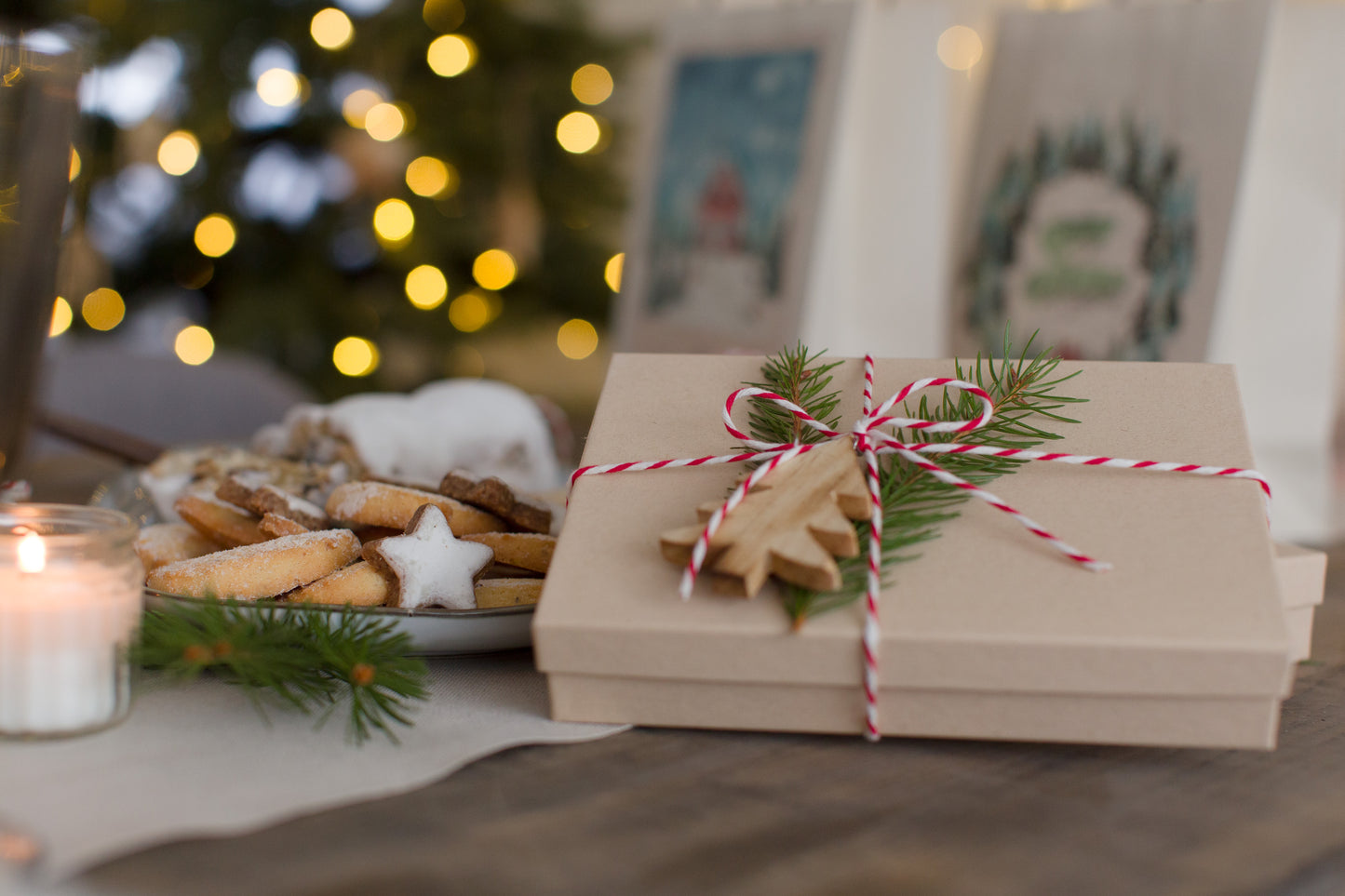 Bäckergarn Rot-Weiß