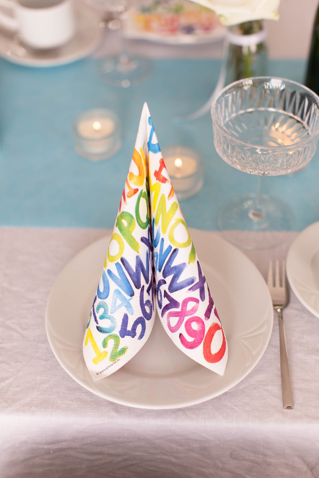 20 Servietten Einschulung, ABC