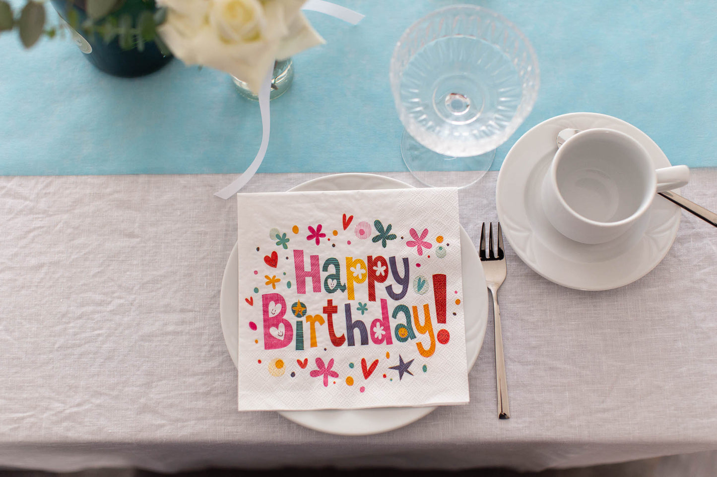 20 Servietten Geburtstag, Happy Birthday