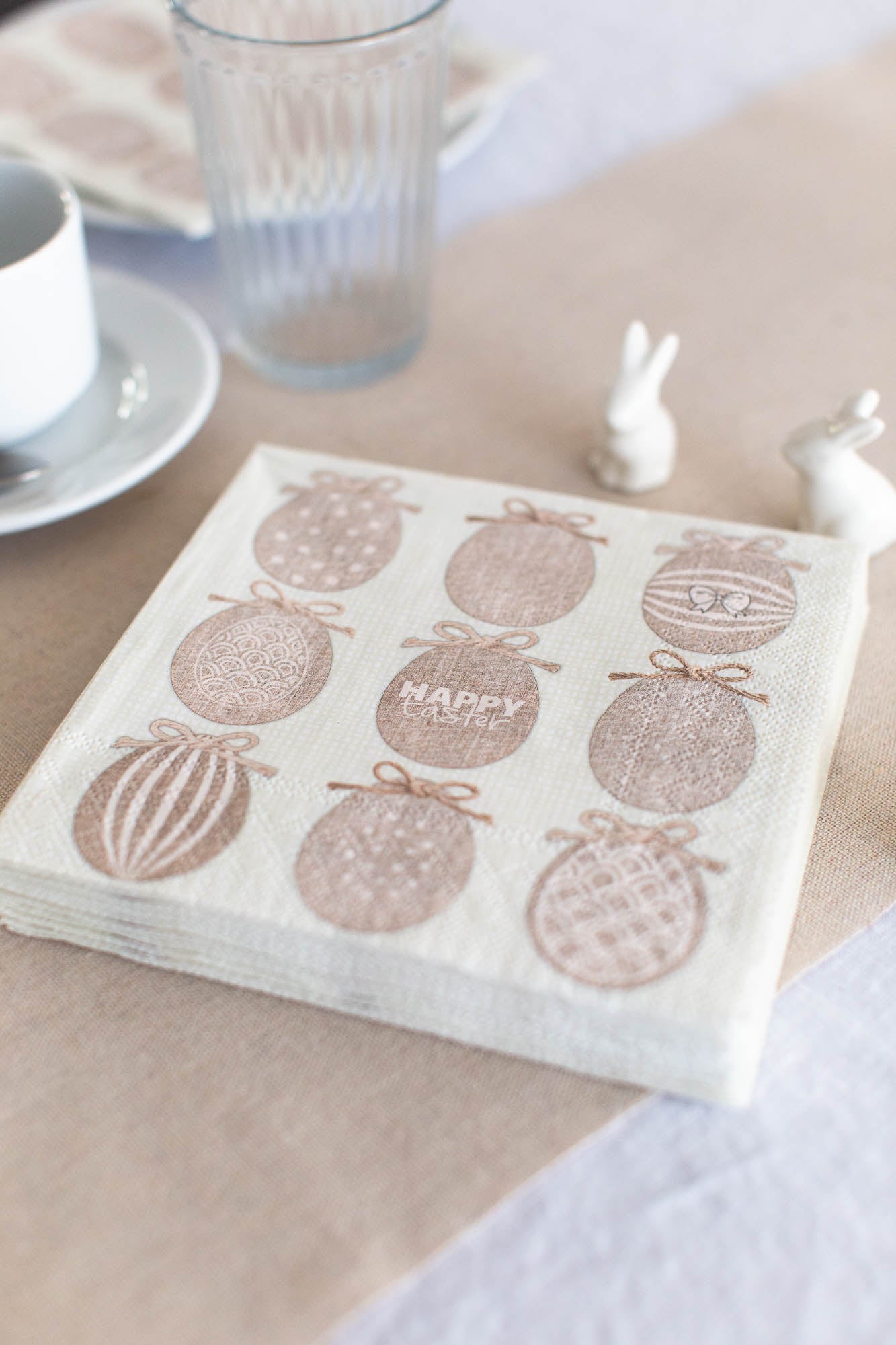 20 Servietten Ostereier