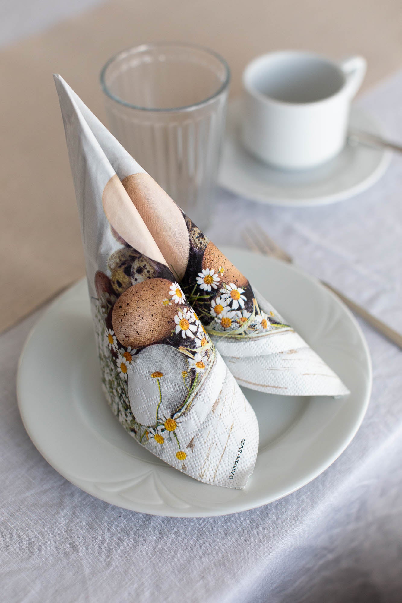 20 Servietten Osternest