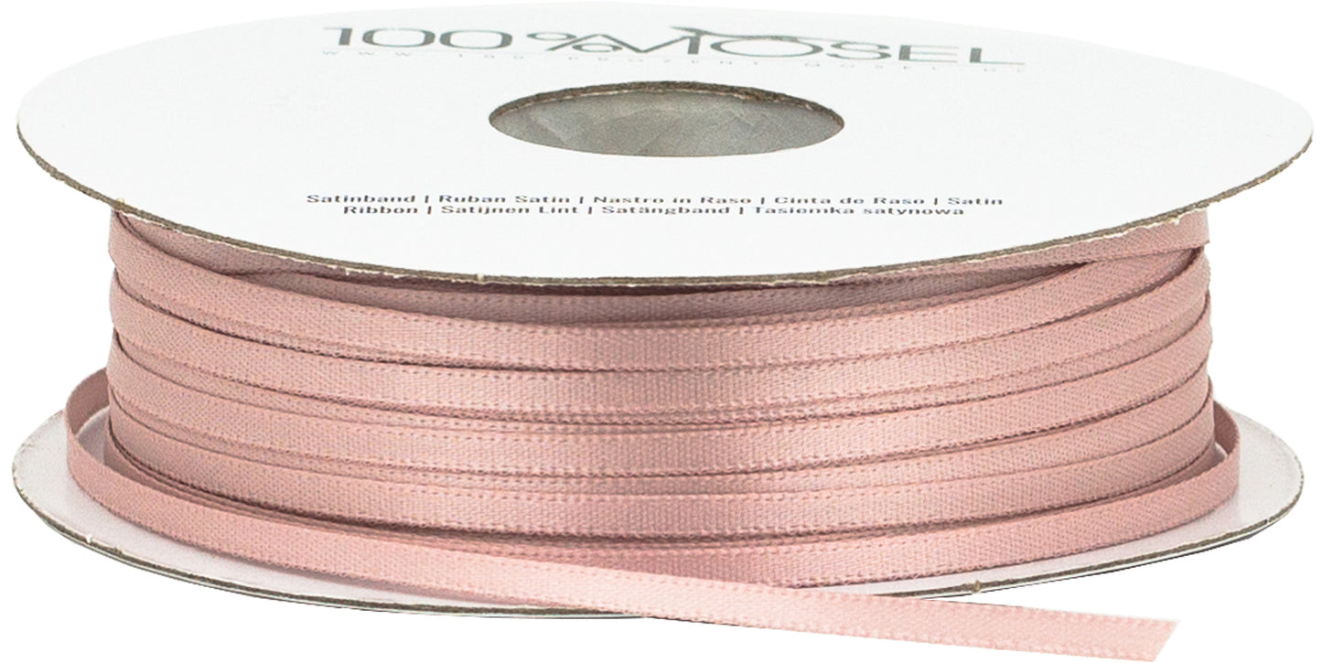 Satinband Blush Rosé, 3 mm