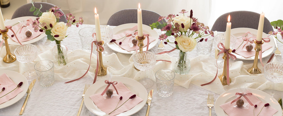 Tischläufer & Schleifen: Das einfache Wow für deine Tischdeko