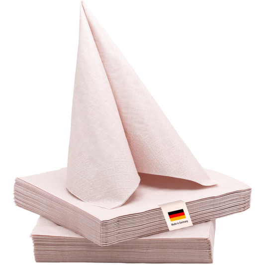 Servietten Blush Rosé, 33 x 33 cm