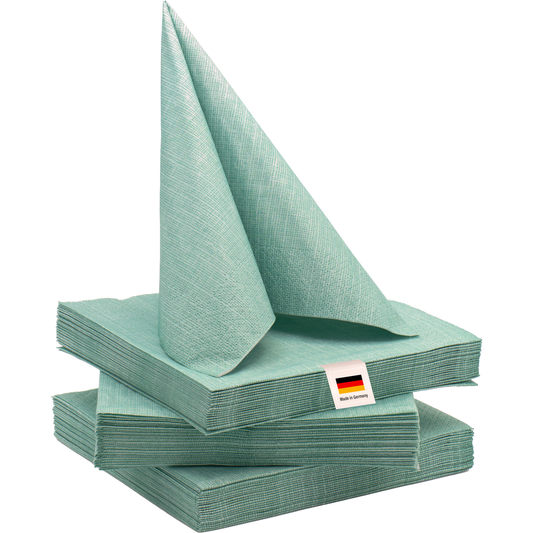 Servietten Eukalyptus Grün, 33 x 33 cm