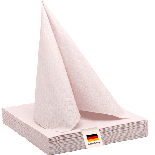 Servietten Blush Rosé, 33 x 33 cm