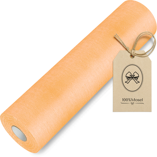 Tischläufer Vlies Peach Apricot