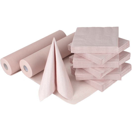 Tischdeko Set in Blush Rosé