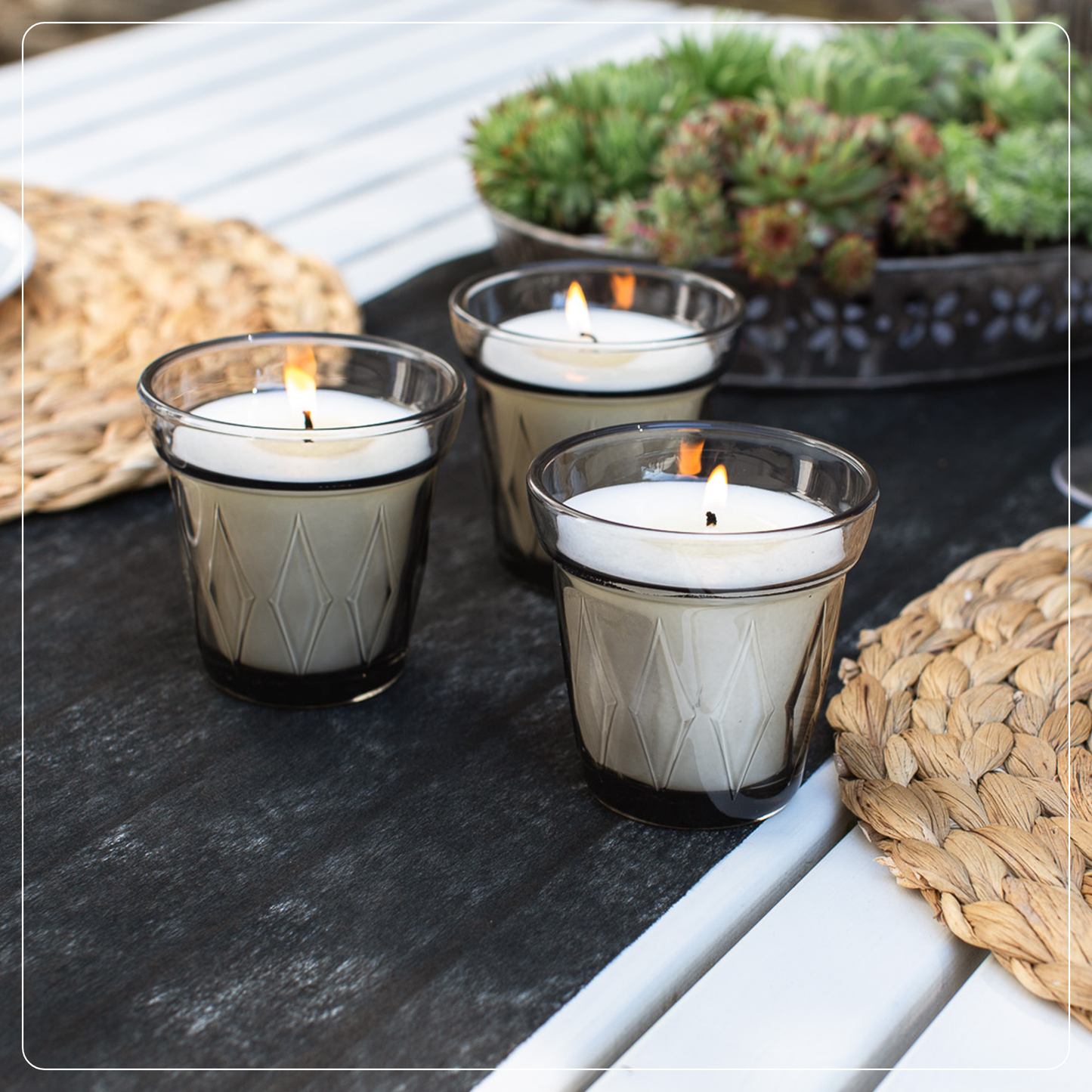 Tischläufer Vlies Schwarz