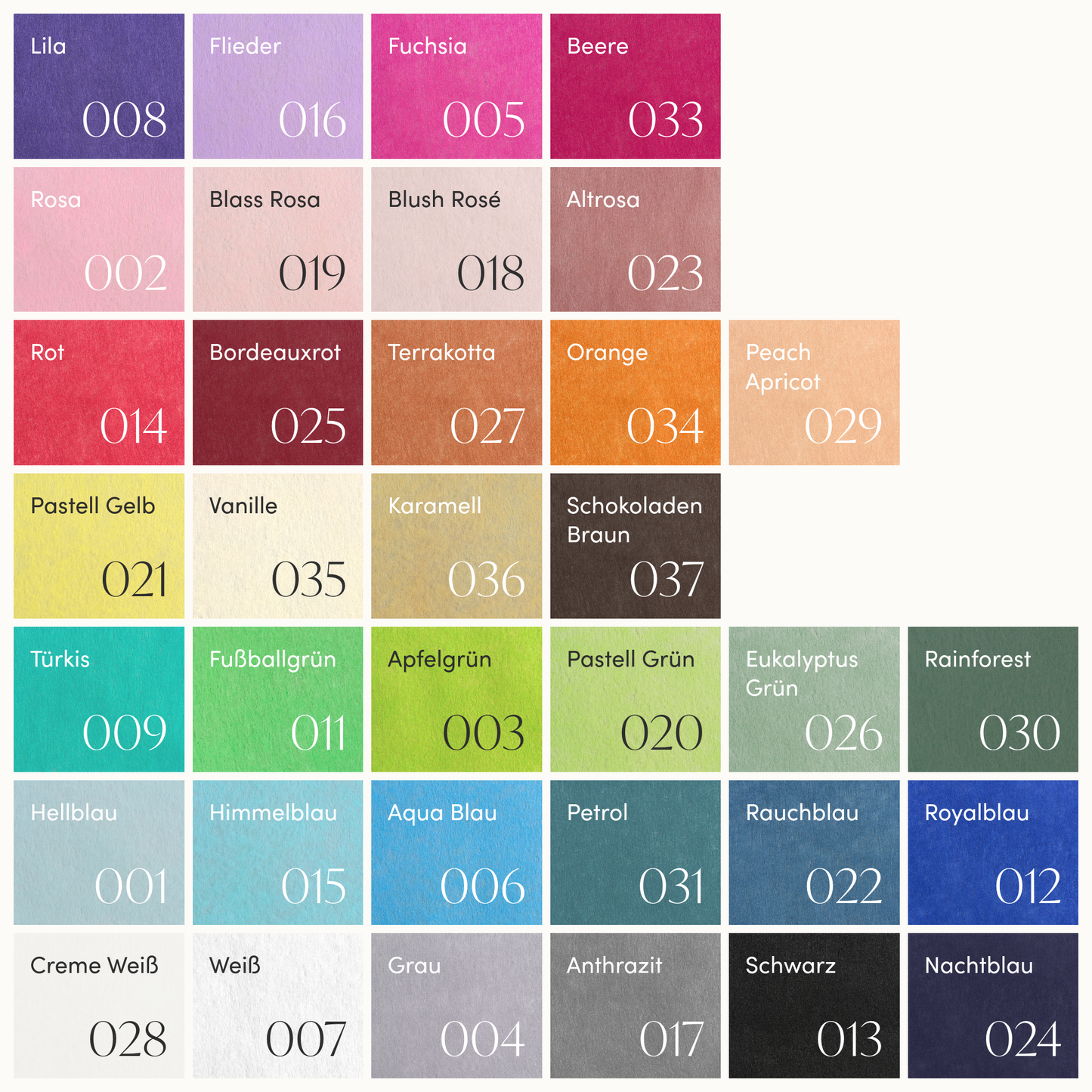 Tischläufer Vlies Beere