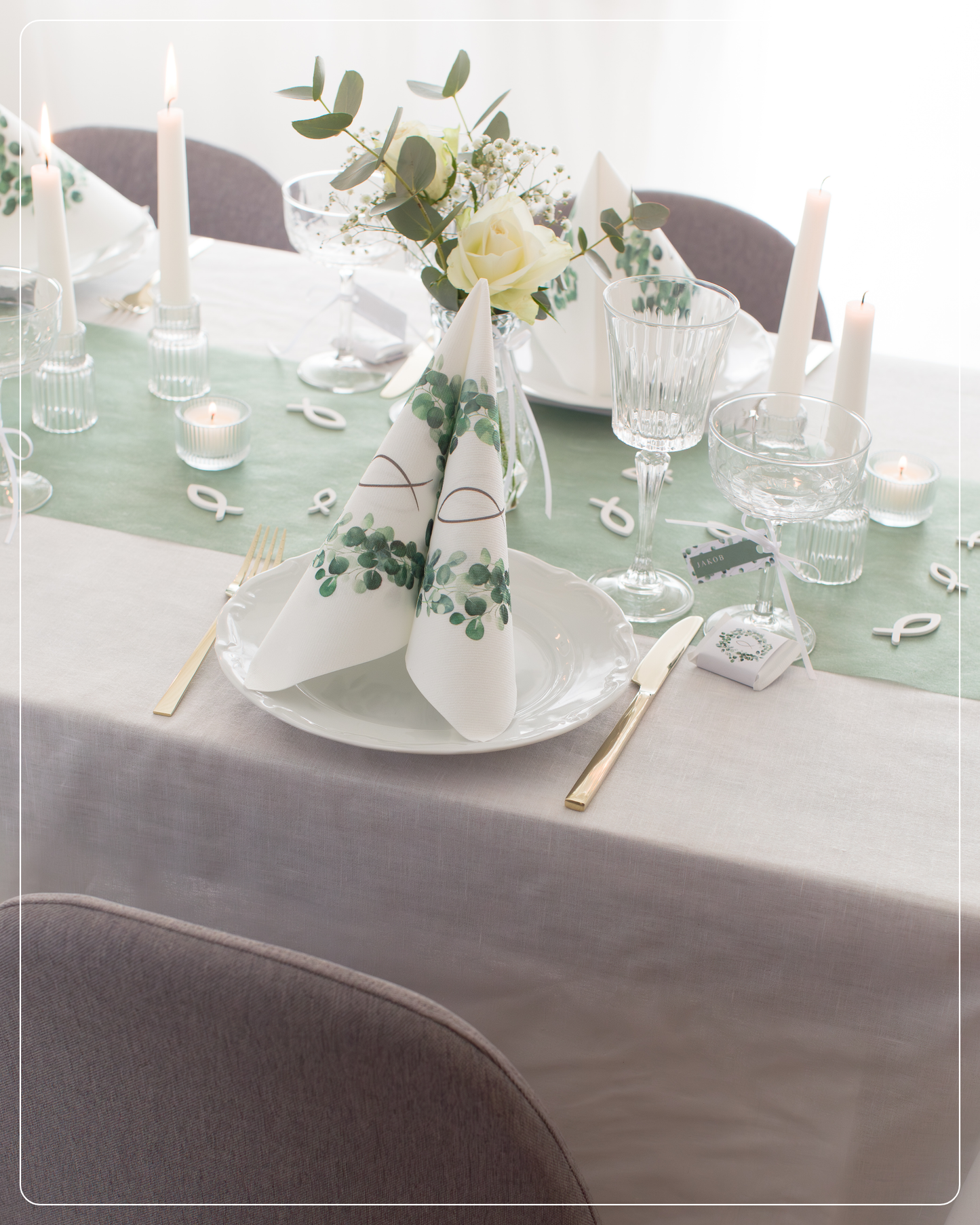 Streudeko Fische, Weiß