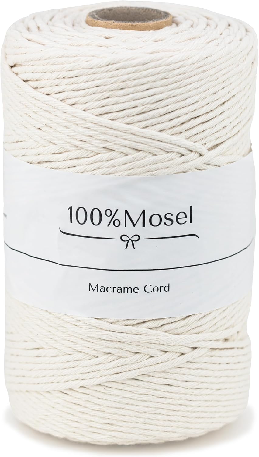 2. Wahl: Baumwollkordel Weiß