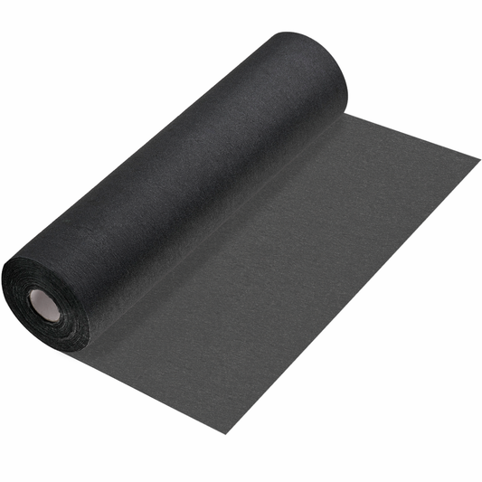 Tischläufer Vlies Schwarz
