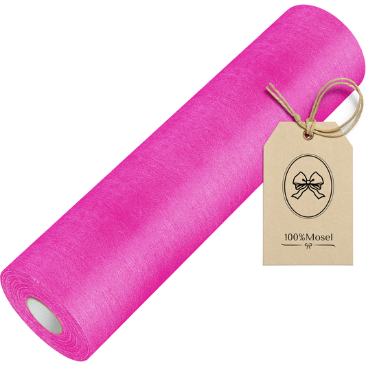 Tischläufer Vlies Fuchsia Pink