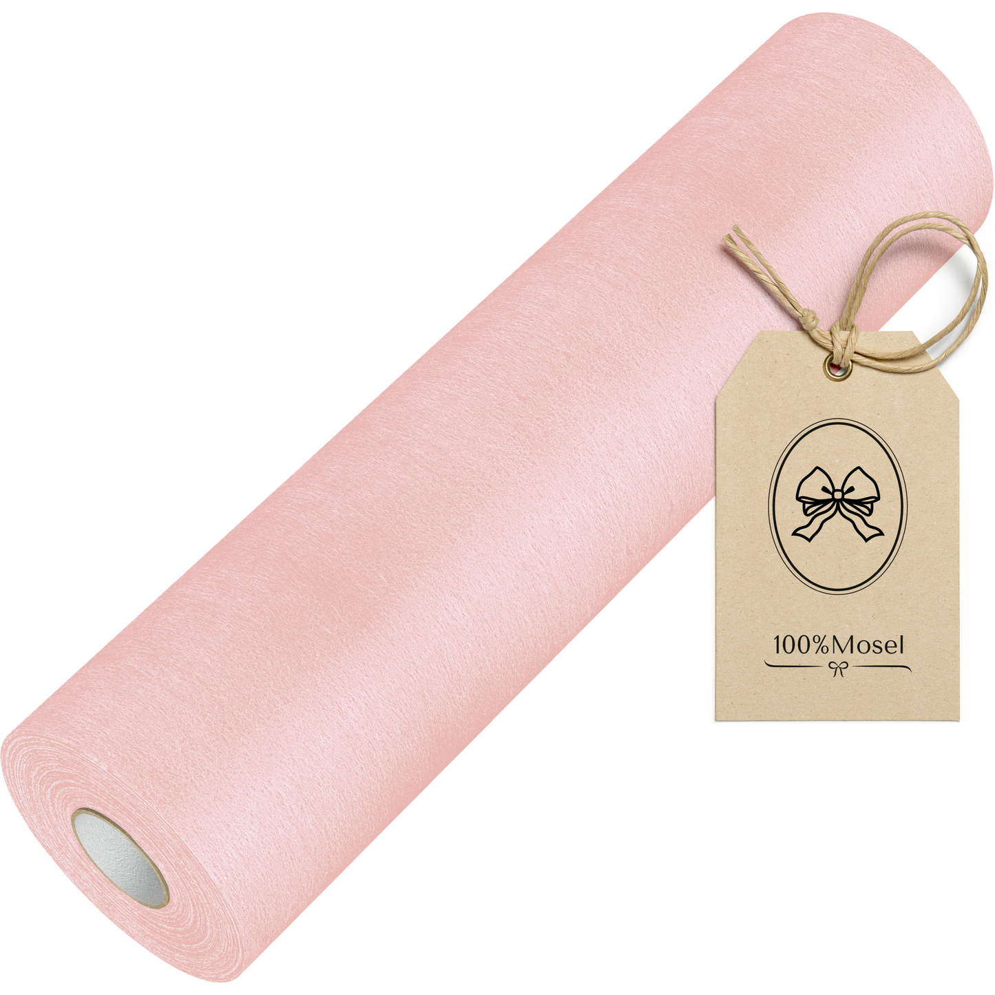 Tischläufer Vlies Blass Rosa