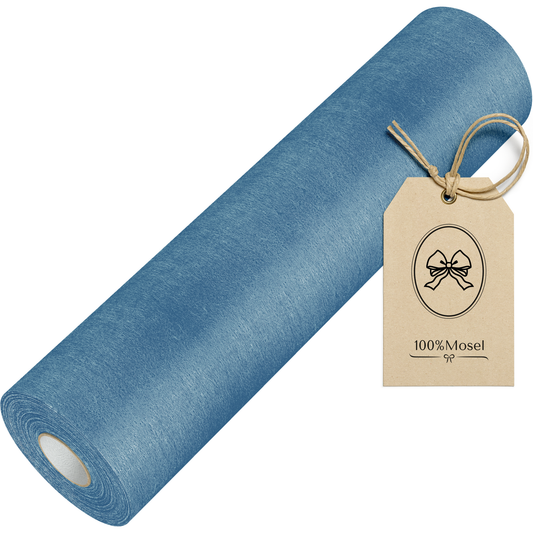 Tischläufer Vlies Rauchblau (Dusky Blue)