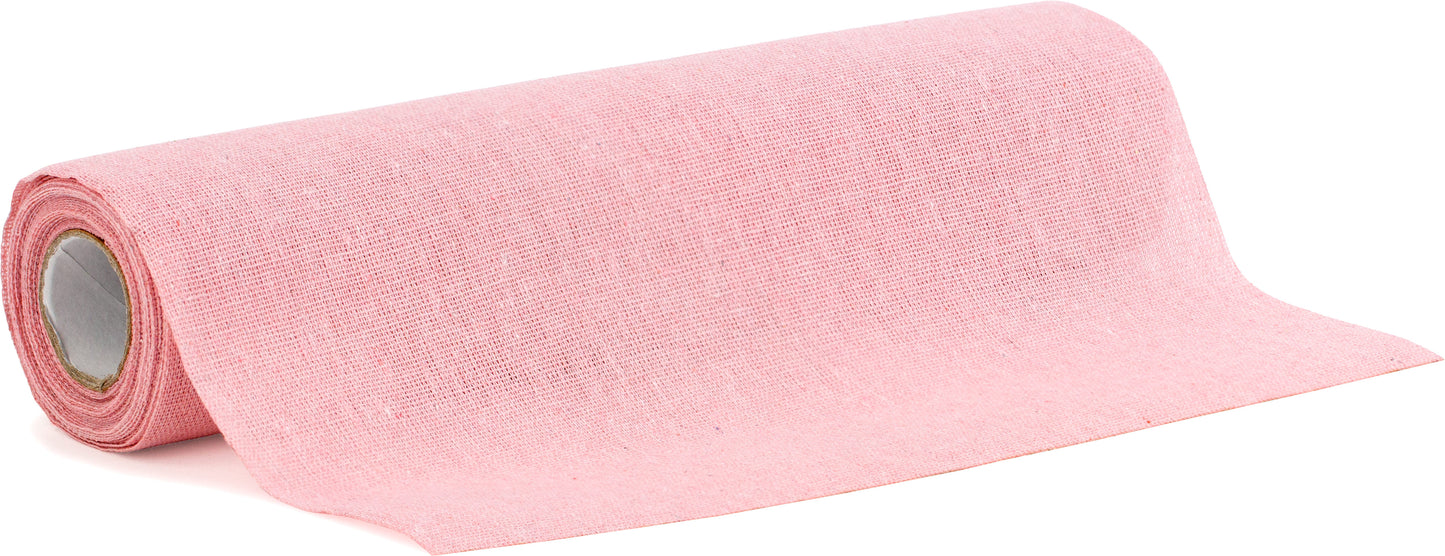 Tischläufer in Leinenoptik, Rosa