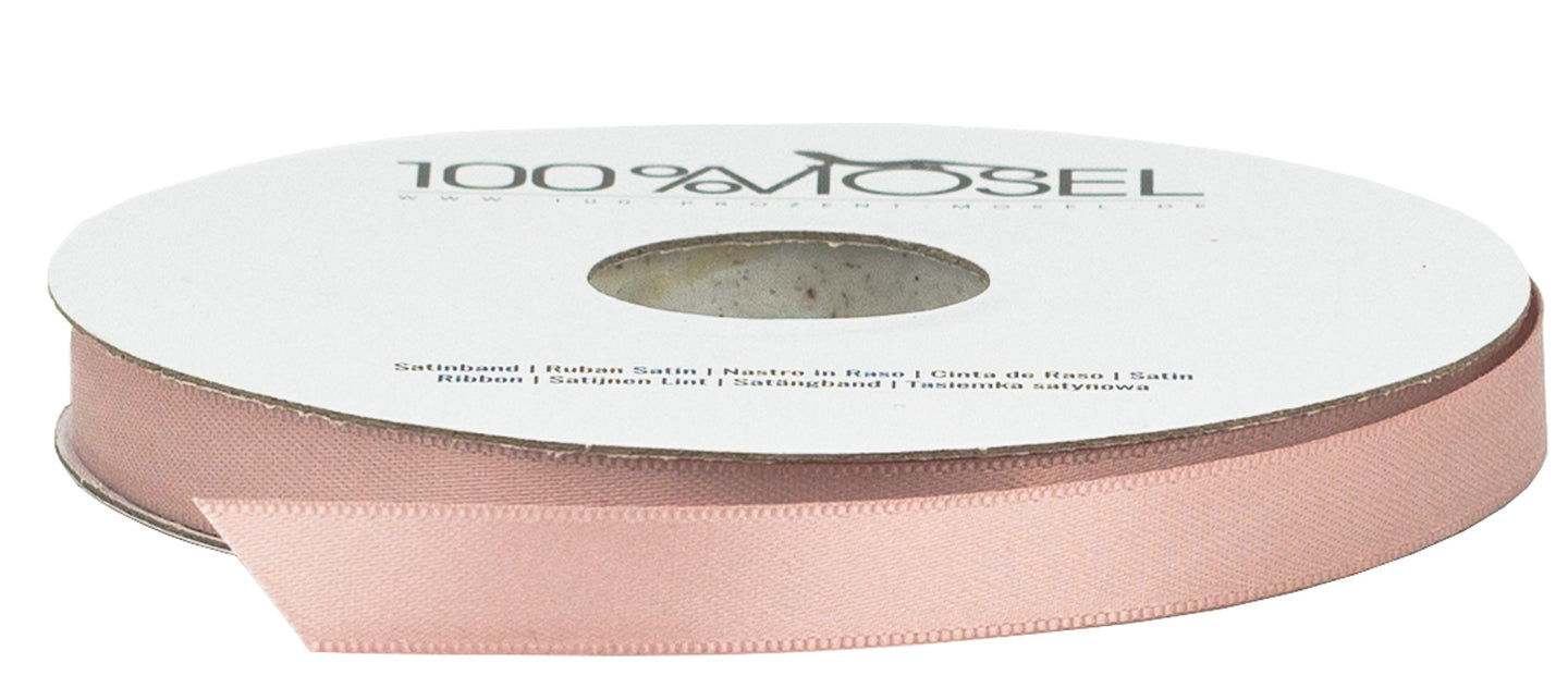Satinband Blush Rosé, 10 mm